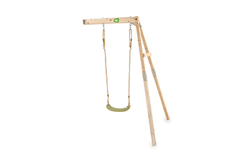 Wooden swings in various designs