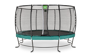 Green trampoline