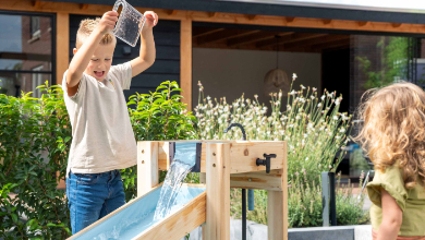 Water, spetterend speelplezier &eacute;n leren komen samen in de AquaFlow