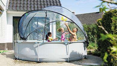 Does an EXIT swimming pool dome or canopy fit my Bestway swimming pool?