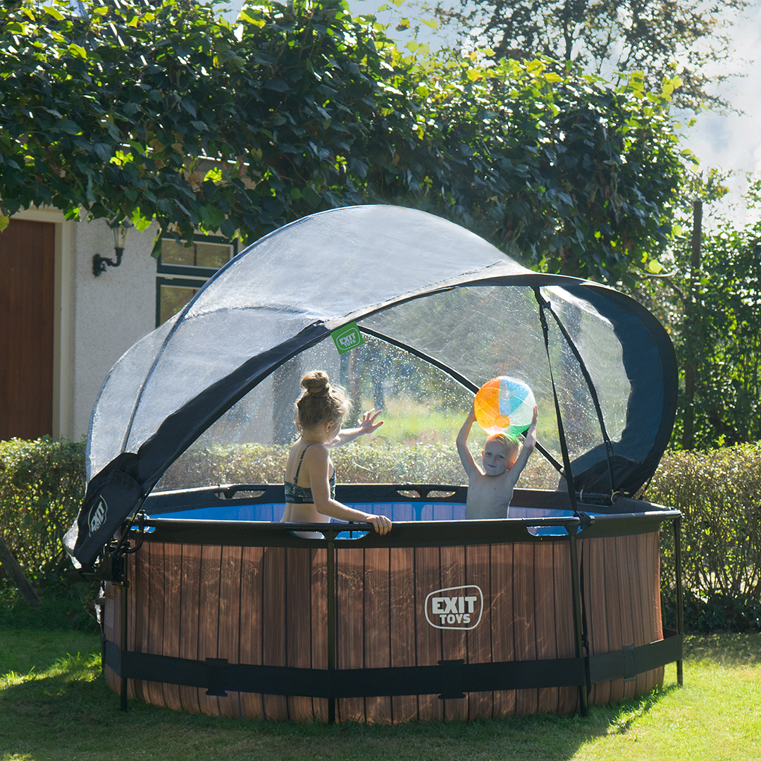 Tips for setting up an EXIT swimming pool dome or canopy EXIT Toys