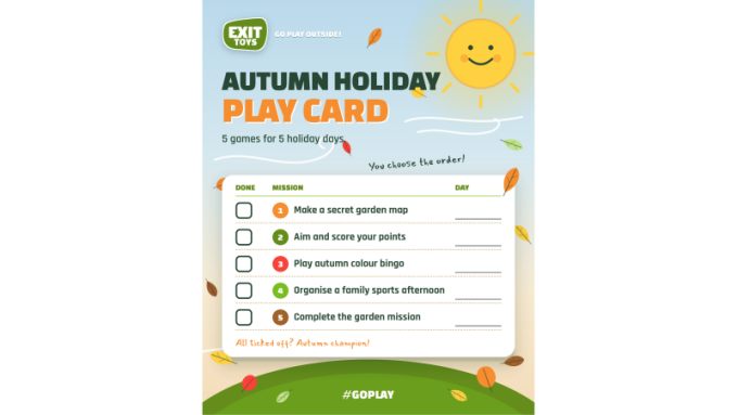 Autumn half-term at home: 5 outdoor games for the garden