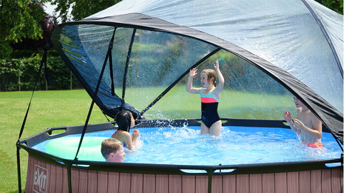 Will an EXIT pool dome or canopy fit on my swimming pool?