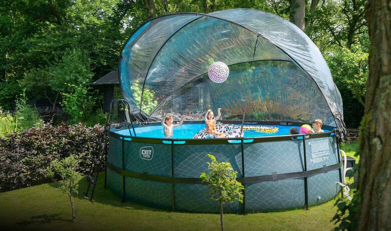 Protective pool dome!