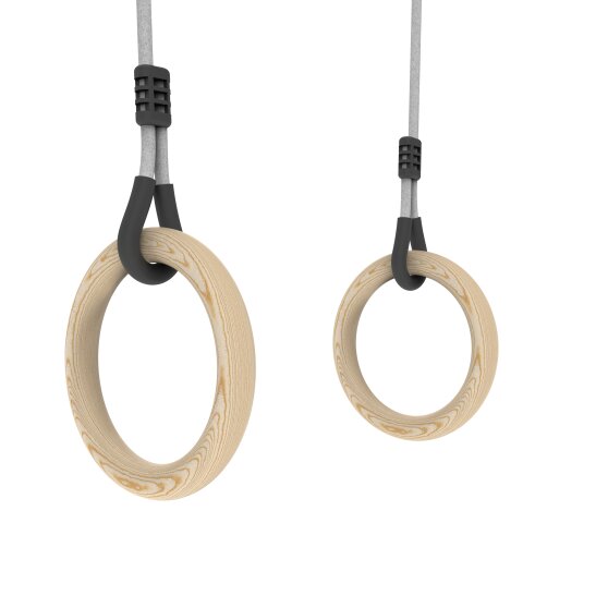 Gymnastic rings clearance wooden