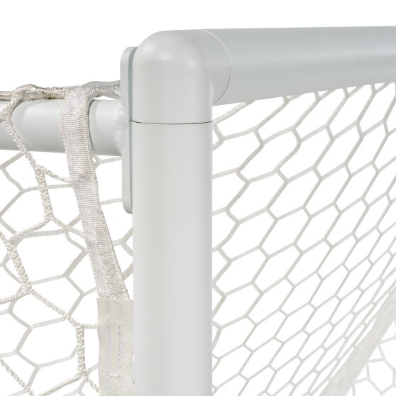 EXIT Scala aluminium football goal 6x4ft - white