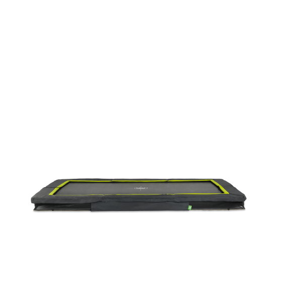 EXIT Silhouette Ground Sports Trampoline 7x10ft - Black
