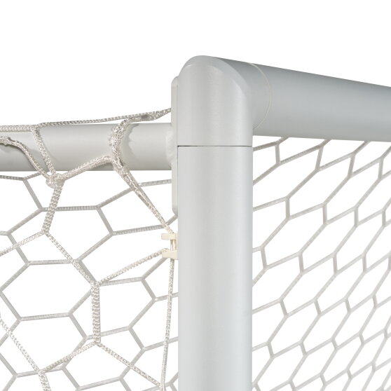 EXIT Scala aluminium football goal 10x6.6ft - white