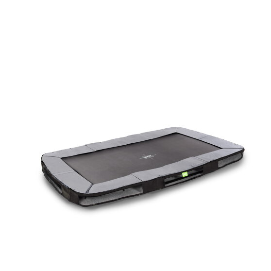 EXIT Elegant Premium ground sports trampoline 7x12ft - black