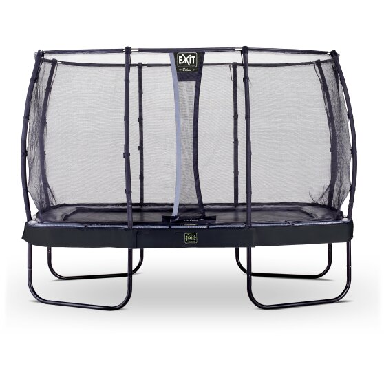 EXIT Elegant Premium trampoline 244x427cm with Deluxe safetynet - black