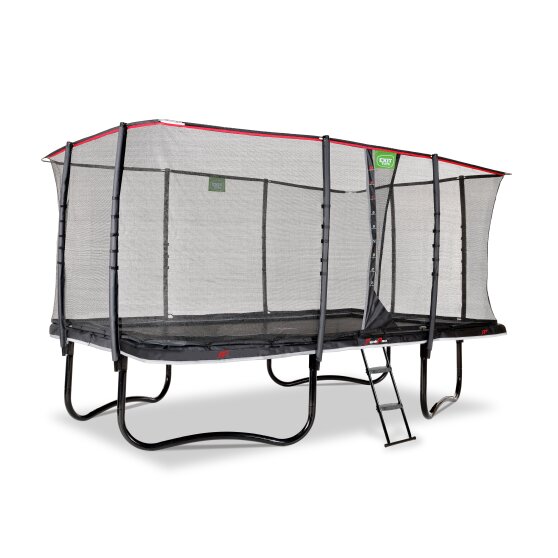 EXIT PeakPro trampoline 244x427cm - black