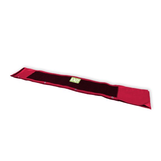 EXIT skirt Elegant ground trampoline 244x427cm - red