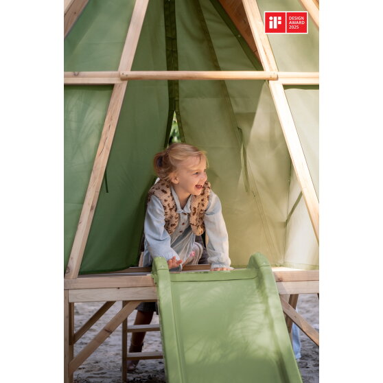 Yuki 300 playhouse with slide EXIT Toys