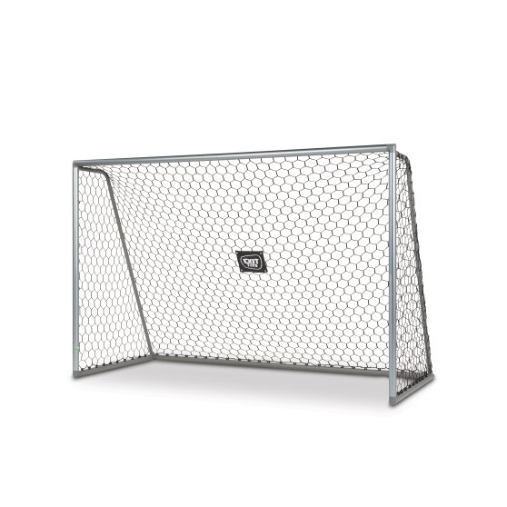 EXIT Scala aluminium football goal 10x6.6ft - matt silver