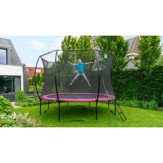 EXIT Silhouette trampoline ø366cm - pink