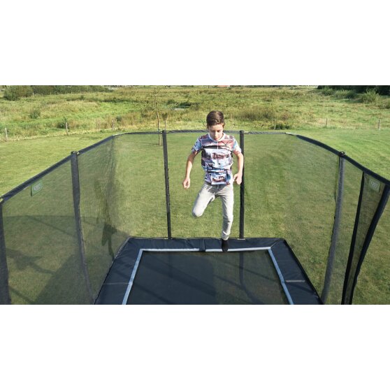 EXIT PeakPro trampoline 244x427cm - black