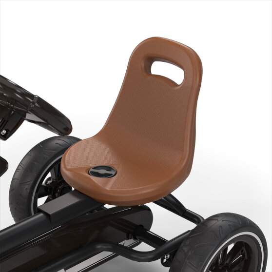 EXIT Foxy go-kart with trailer for kids black | from 2 years