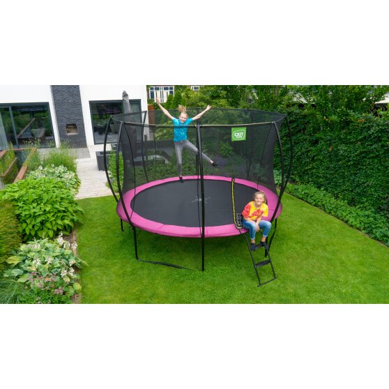 EXIT Silhouette trampoline ø366cm - pink