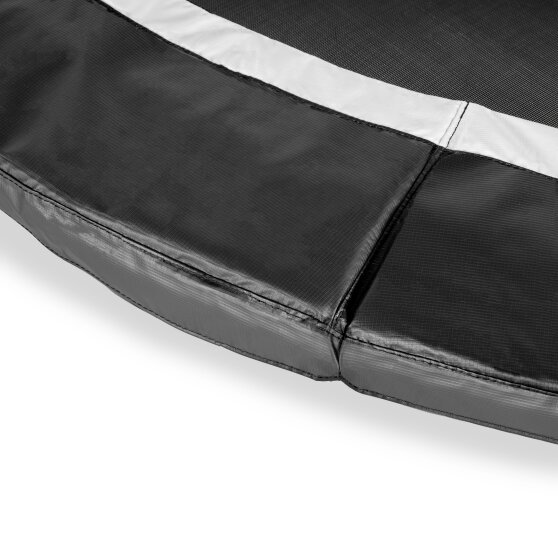 EXIT Black Edition ground trampoline ø427cm - black