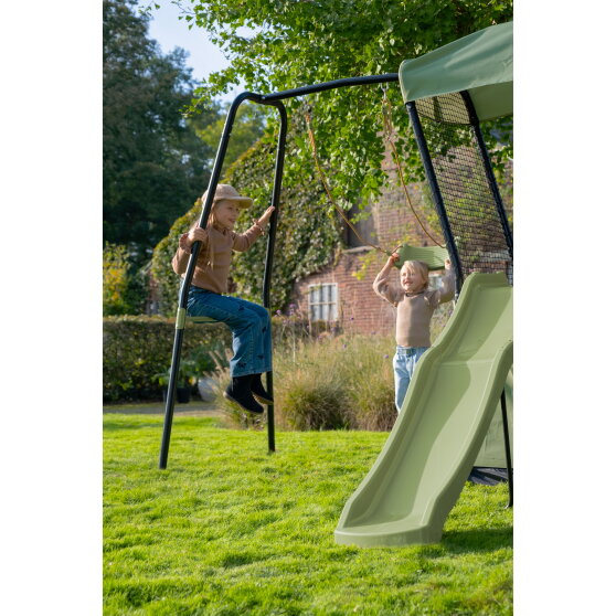EXIT Ivy outdoor playset with slide and swing