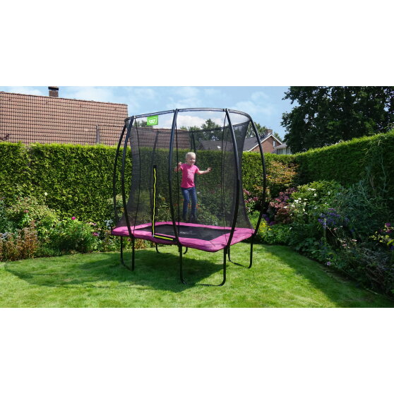 EXIT Silhouette trampoline 5x7ft - pink