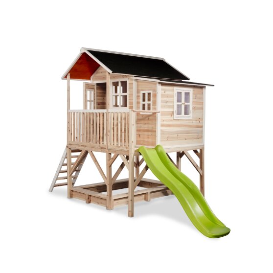 EXIT Loft 550 wooden playhouse - natural