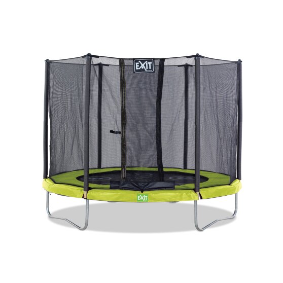 EXIT Twist trampoline ø244cm - green/grey