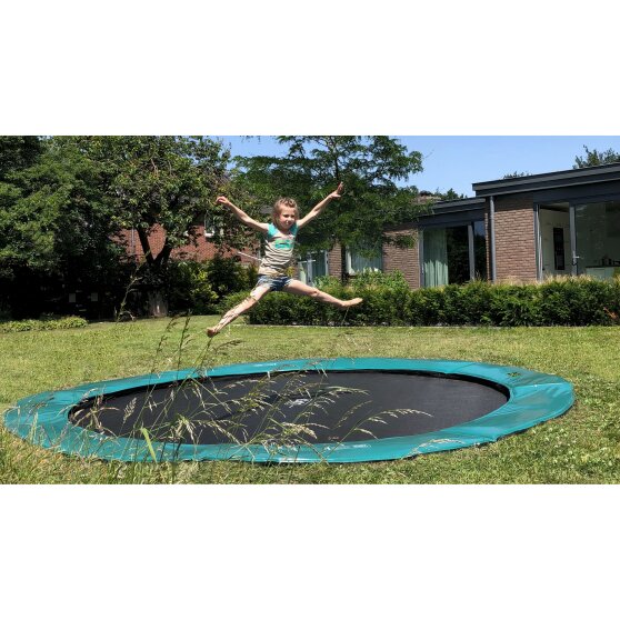 EXIT Supreme ground trampoline ø427cm - green