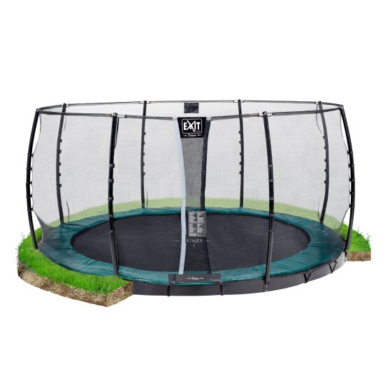 EXIT top rail with connecting piece ground trampoline ø427cm | EXIT Toys