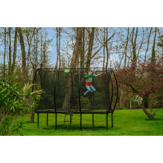 EXIT Silhouette trampoline 8x12ft - black