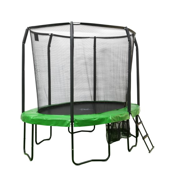 10.95.14.02-exit-jumparena-trampoline-oval-305x427cm-with-ladder-and-shoe-bag-green-2