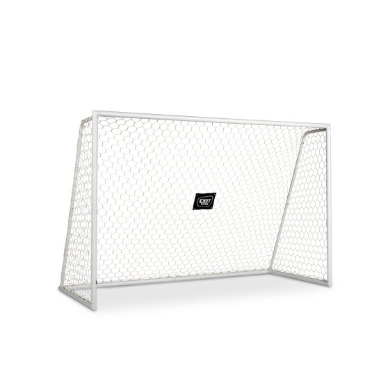 EXIT Scala aluminium football goal 10x6.6ft - white