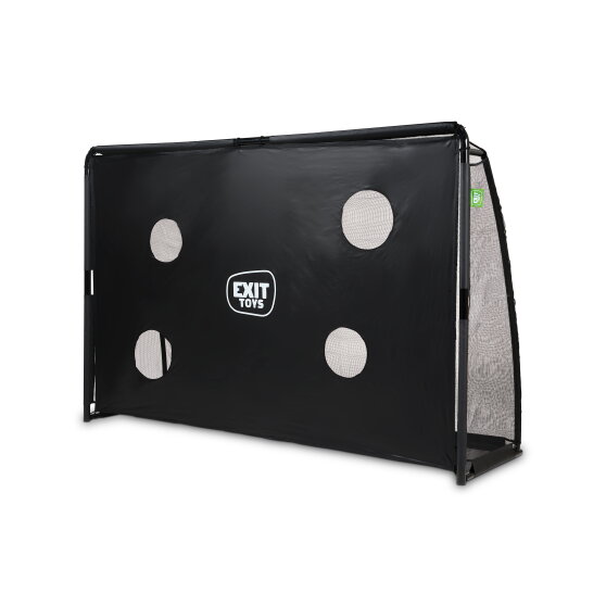 EXIT Finta steel football goal 10x6.6ft - black