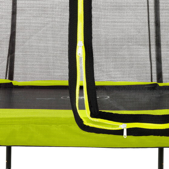 EXIT Silhouette trampoline 5x7ft - green