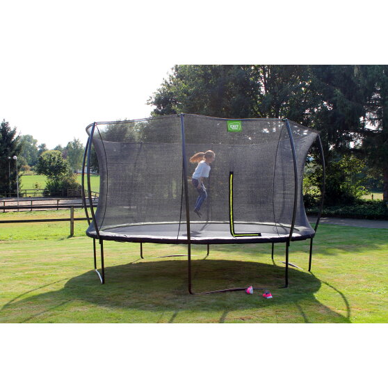 EXIT Silhouette trampoline 14ft - black