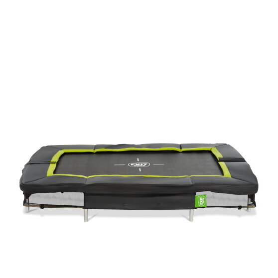 EXIT Silhouette ground sports trampoline 5x7ft - black
