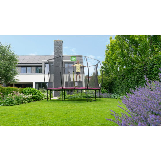 EXIT Silhouette trampoline 14ft - pink