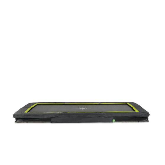 EXIT Silhouette Ground Sports Trampoline 8x12ft - Black