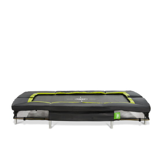 EXIT Silhouette ground sports trampoline 5x7ft - black