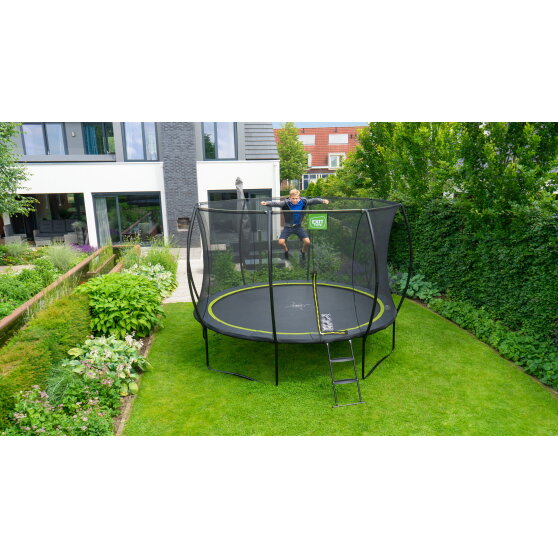 EXIT Silhouette trampoline 12ft - black