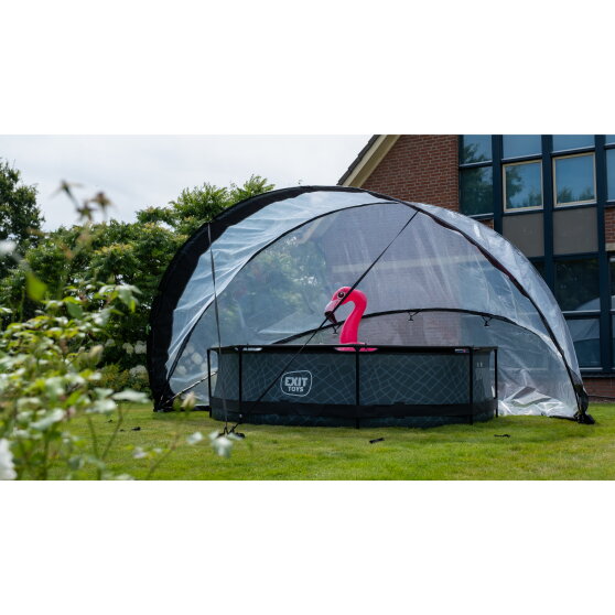 EXIT pool dome on ground ECO 18ft