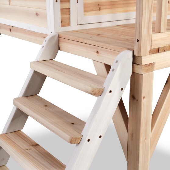 EXIT Loft 300 wooden playhouse - natural