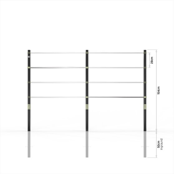 EXIT Ivy double tumble bar