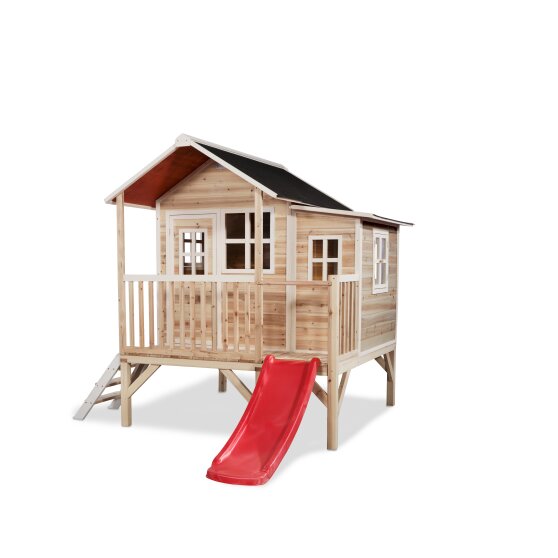 EXIT Loft 350 wooden playhouse - natural