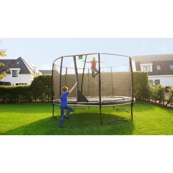 EXIT PeakPro trampoline ø366cm - black