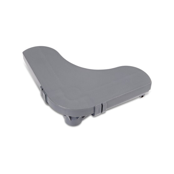 EXIT corner frame pool 10ft x 6.6ft x 25.6in - grey