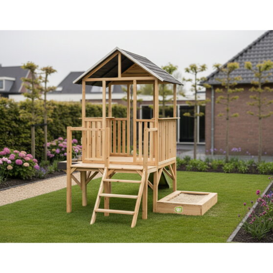 EXIT wooden sandpit 3x2x0.5ft