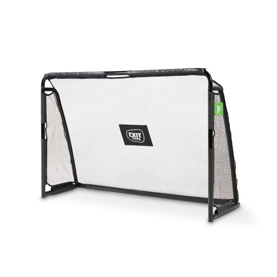 EXIT Maestro steel football goal 6x4ft - black