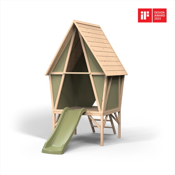 Yuki 300 playhouse with slide EXIT Toys