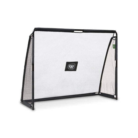 EXIT Coppa steel football goal 7x5.6ft - black